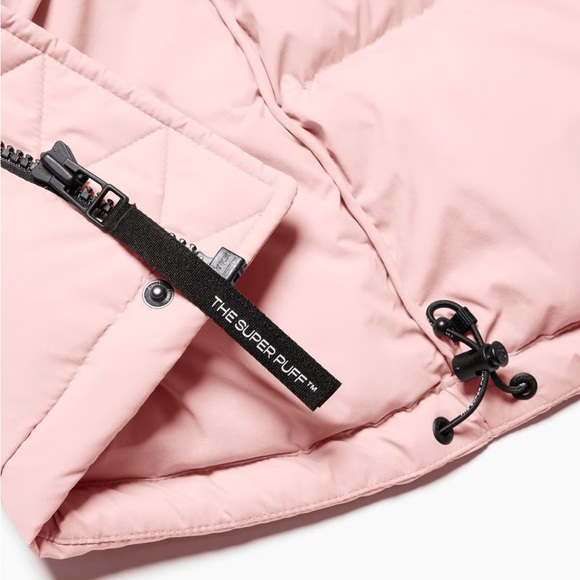 ARITZIA • The Super Puff Mid - cliMATTE RARE CHALK PINK XXS (2XS) TNA PARKA COAT - Picture 4 of 16